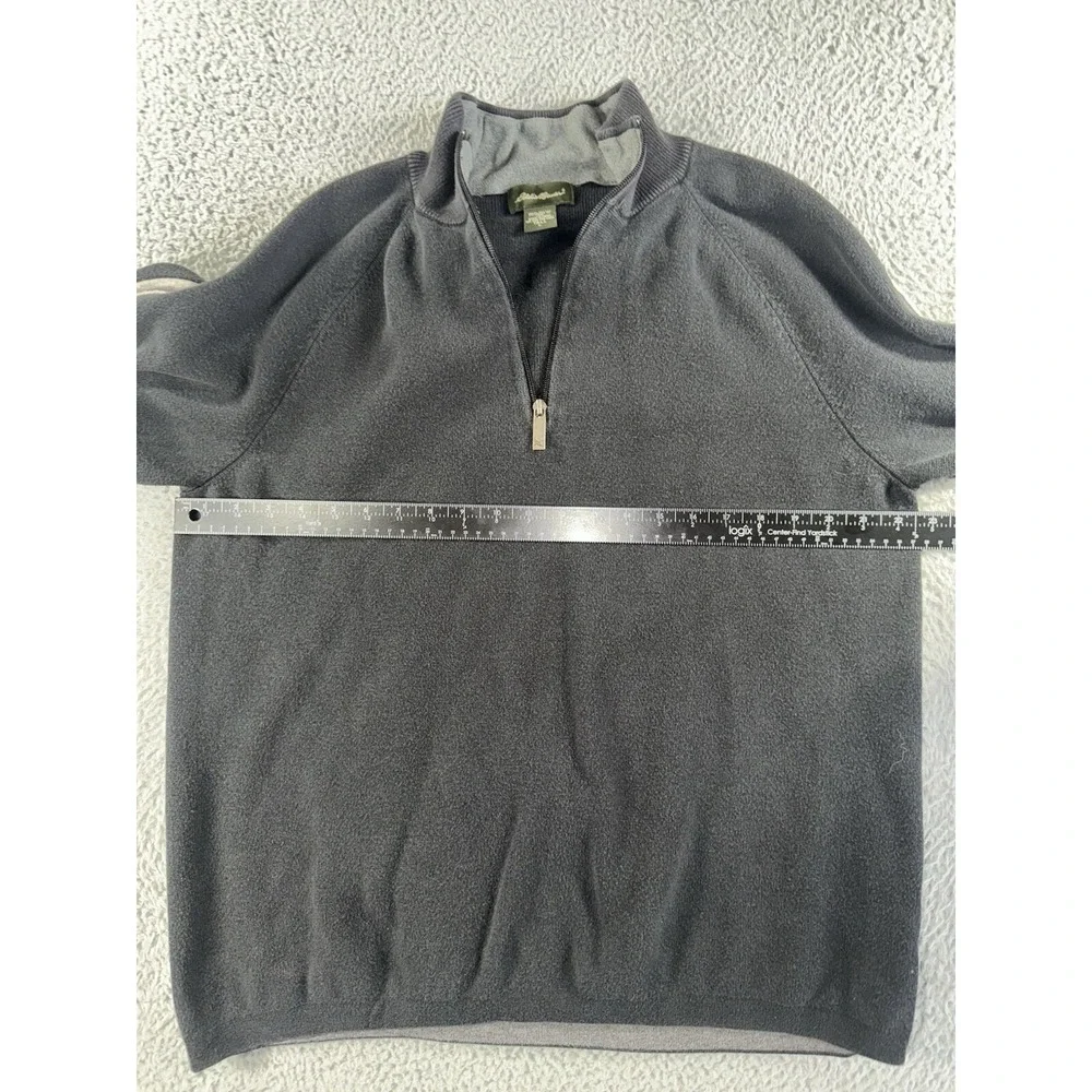 VTG‎ Y2k Quarter Zip Men L Tall Knit 90s Retro Blokecore Gorpcore Sporty Street